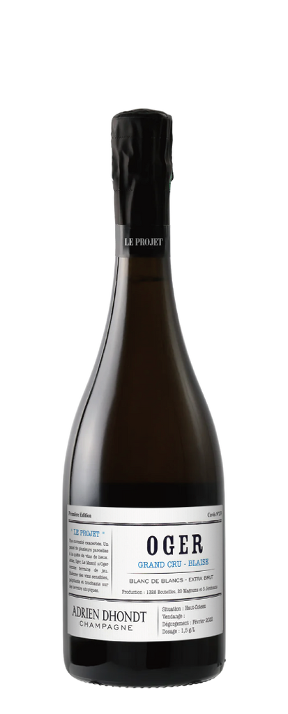 Adrien Dhondt Oger Grand Cru Blaise Blanc de Blancs Millésime