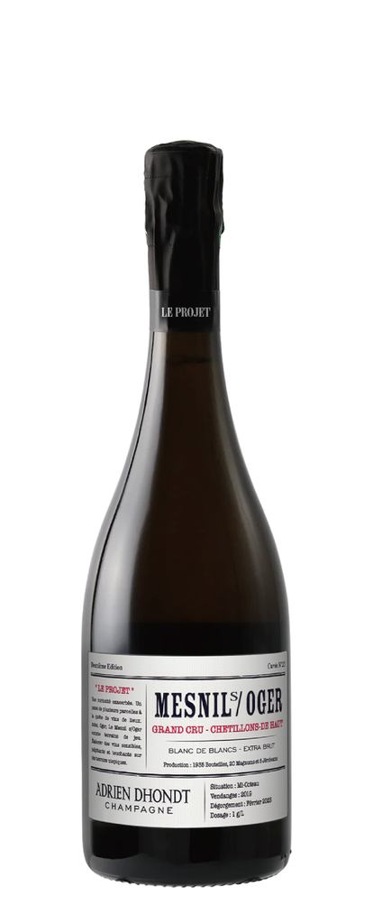 Adrien Dhondt Mesnil sur Oger Grand Cru Chétillons de Haut Blanc de Blancs Millésime