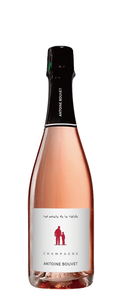 Antoine Bouvet Les Monts de la Valleé Extra Brut Rosé NV