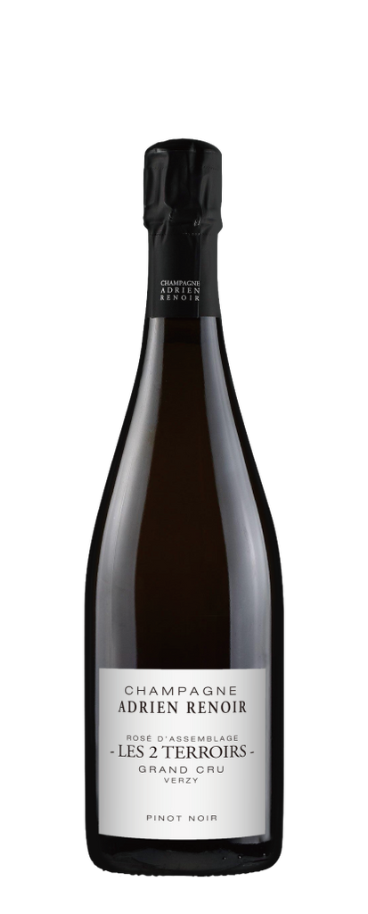 Adrien Renoir Les 2 Terroirs Grand Cru Rosé Pinot Noir Extra Brut NV