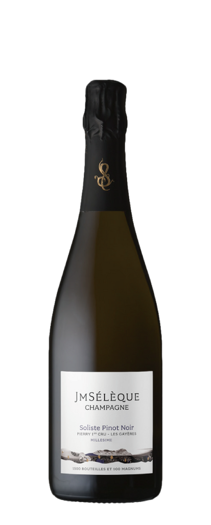 Jean-Marc Sélèque Soliste Pinot Noir Pierry 1er Cru Les Gayères Extra Brut Millésime